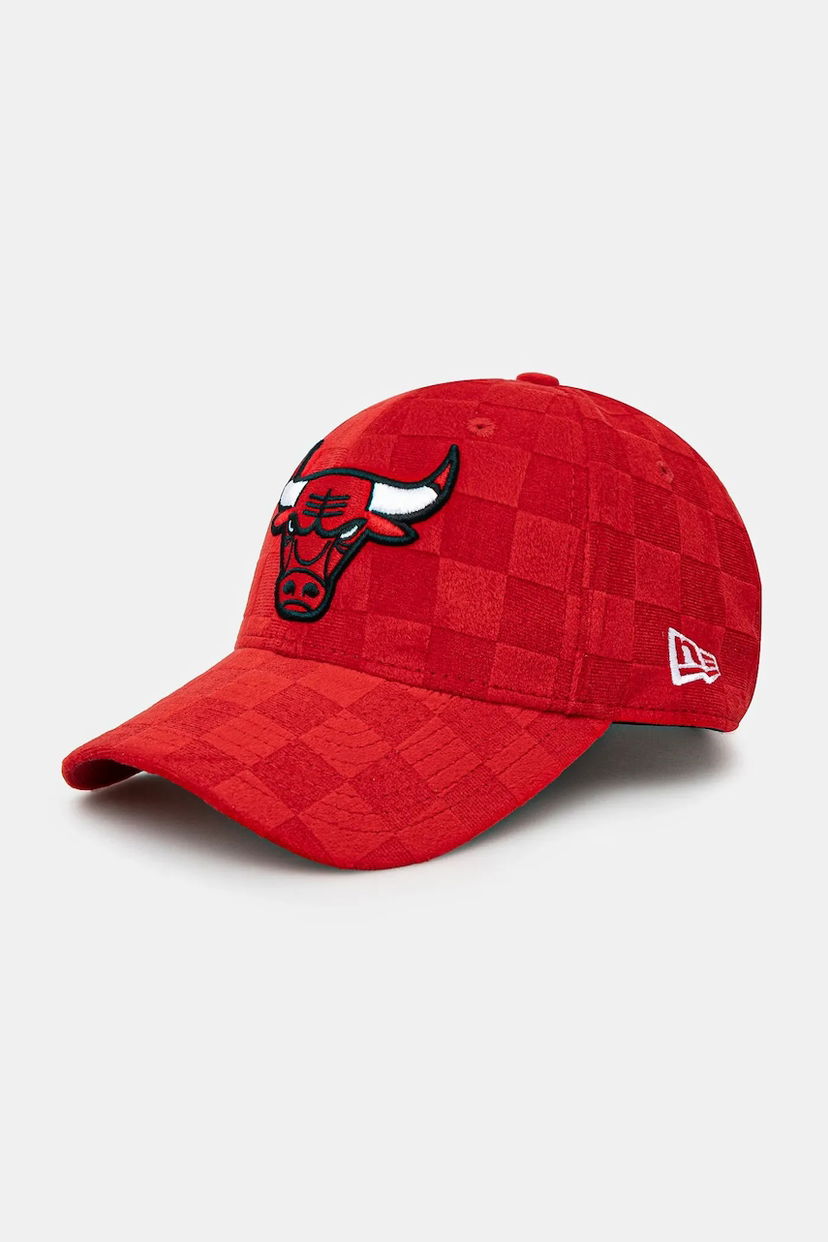 Kapa New Era Chicago Bulls Tonal Check 940 Velour Baseball Cap Crvena | 60595441