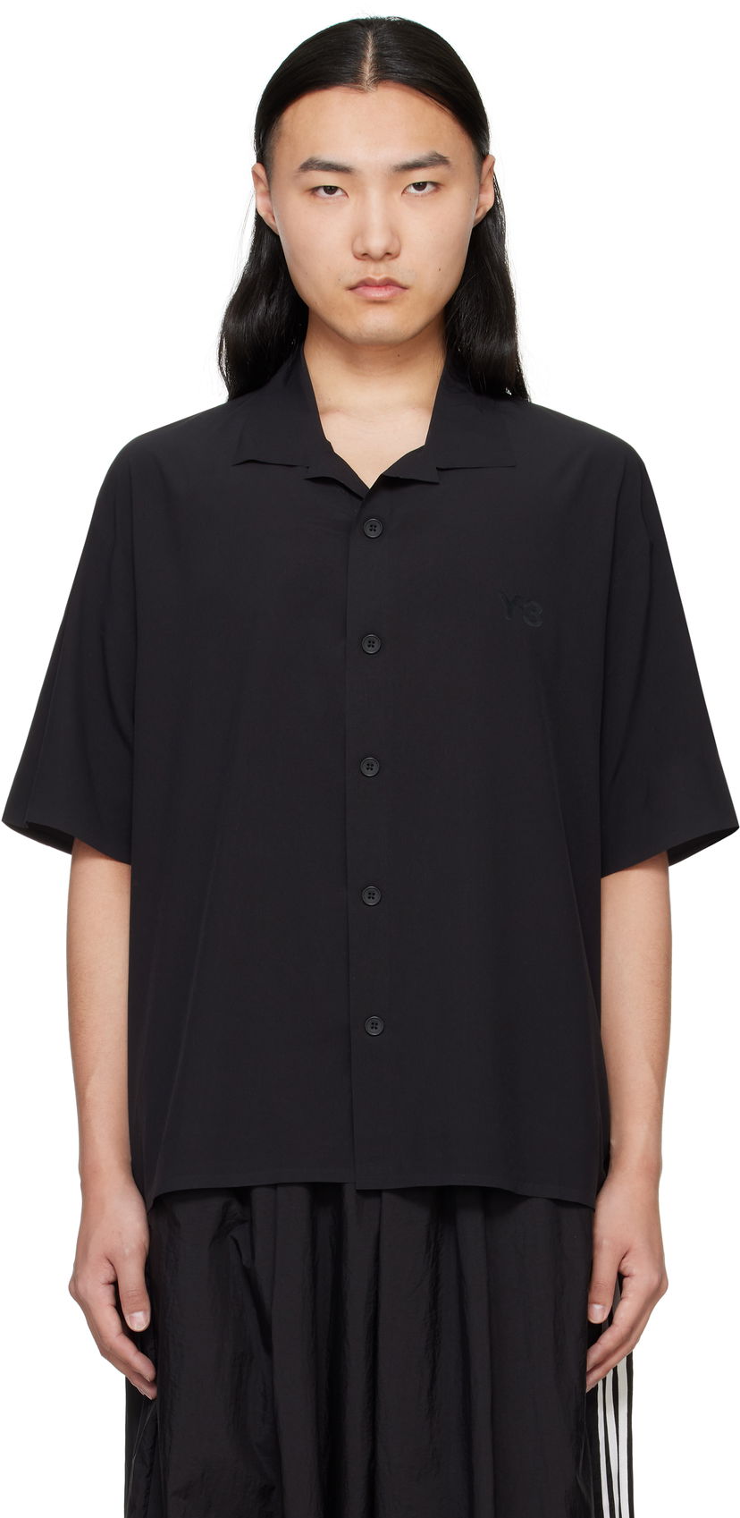 Košulja Y-3 Y-3 Lite Woven Shirt Crna | JD1457