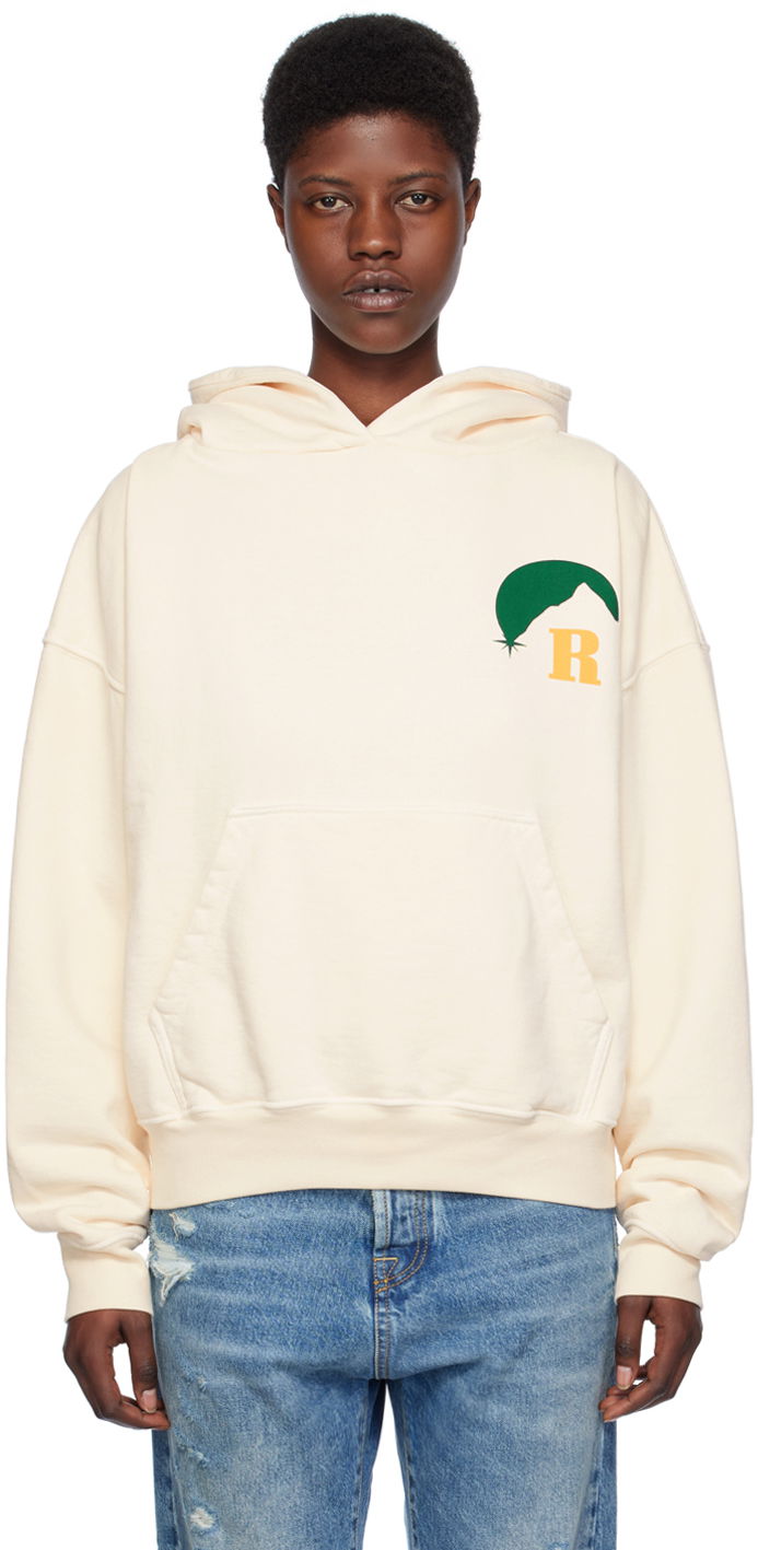 Dukserice Rhude Moonlight Hoodie "Off-White" Bež | RHPS24HO01012611