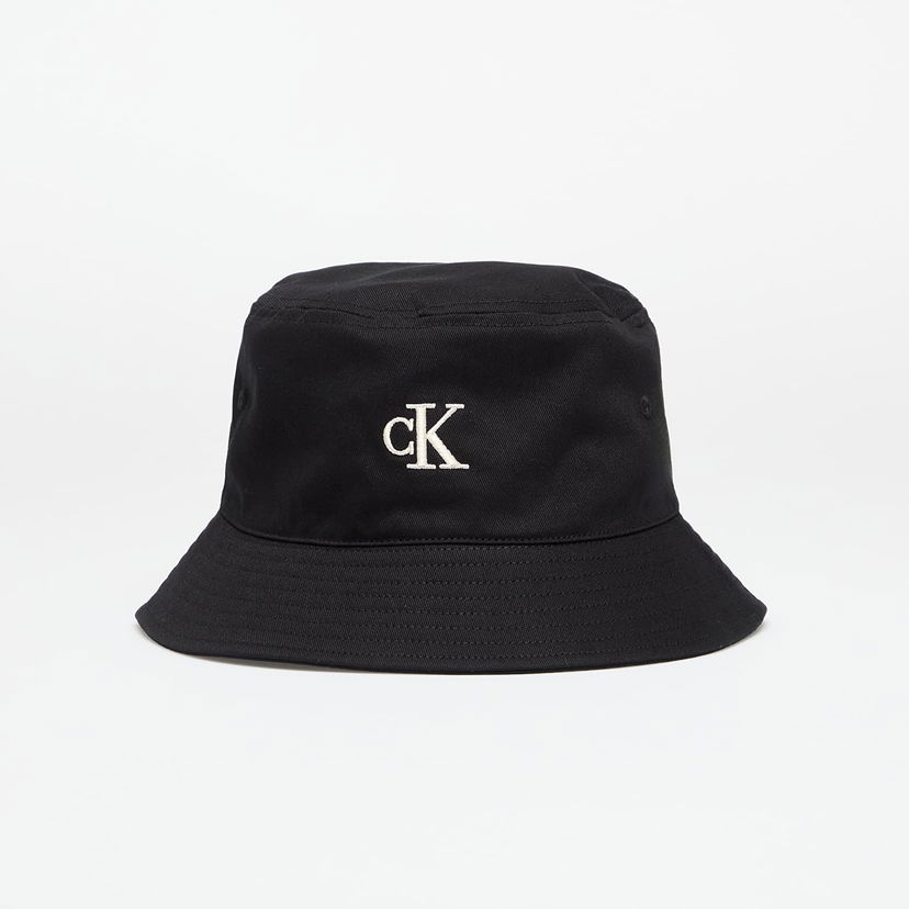 Šešir CALVIN KLEIN Calvin Klein Jeans Embroidered Monogram Bucket Hat Crna | LV04K5020G UB1
