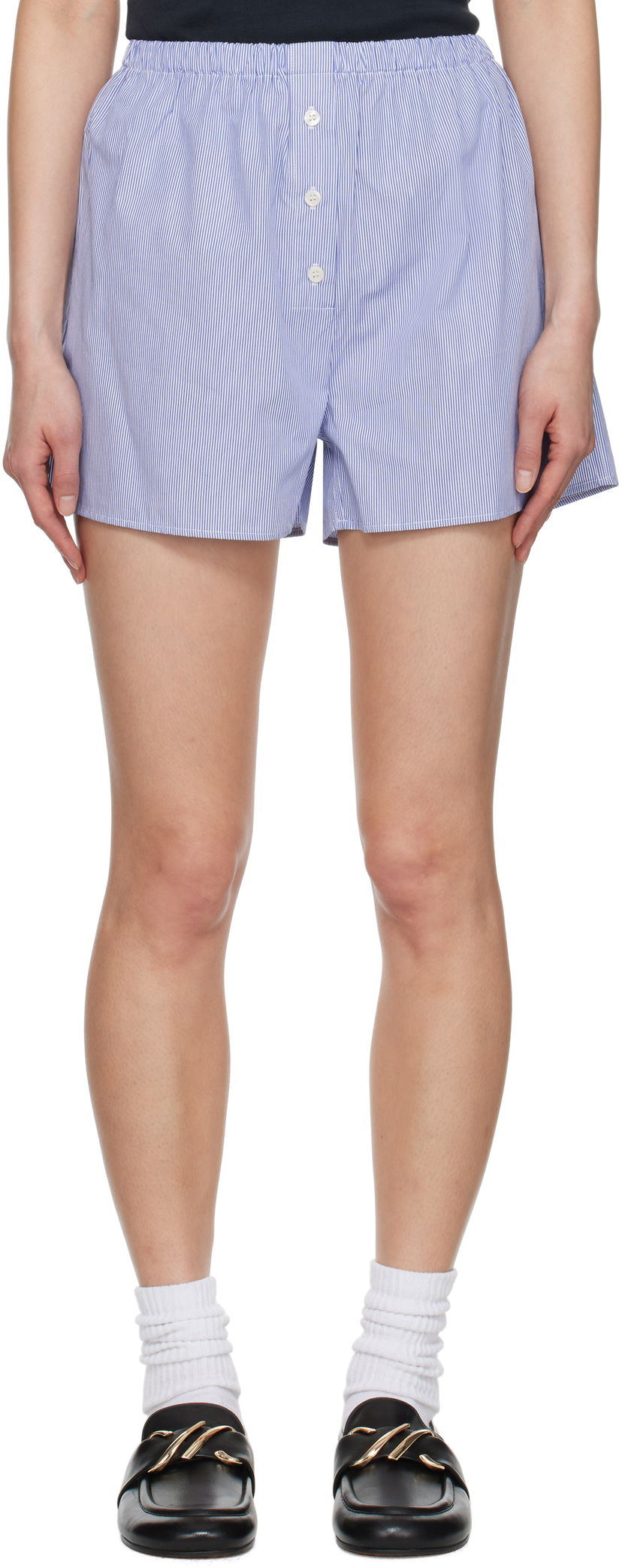 Bokserice Sporty & Rich Sporty & Rich 'SRC' Mini Boxer Shorts Plava | SH035606302ST02