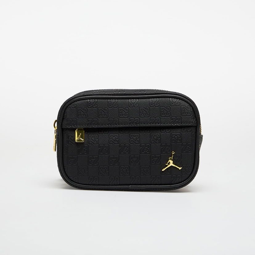 Torba za rame Jordan Jam Monogram 23 Pattern Camera Bag Crna | MA0988-K5X