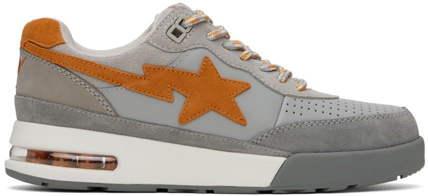 Tenisice i cipele BAPE Road STA #1 M2 "Gray & Orange" Siva | 001FWJ801062I, 0