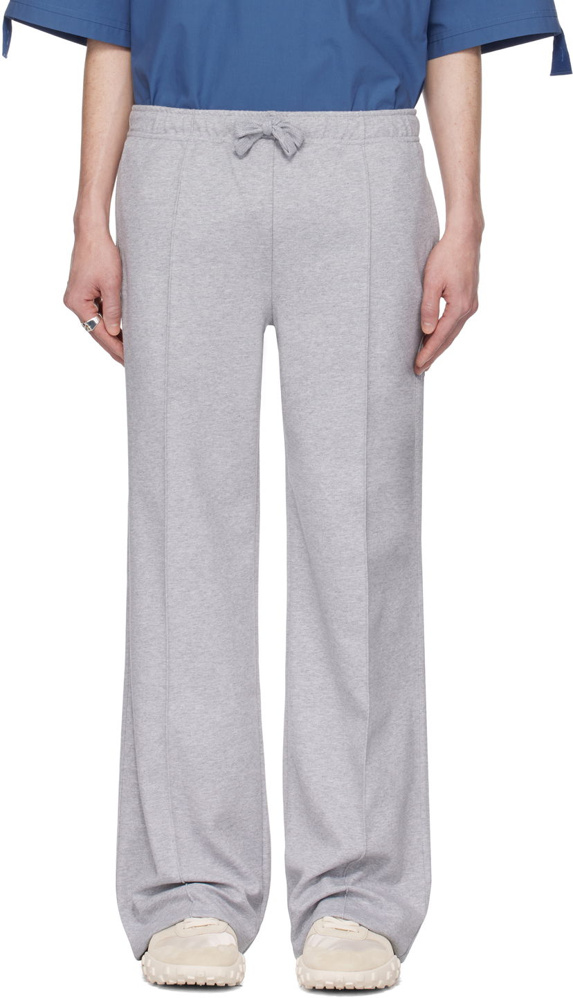 Trenirka JW Anderson JW Anderson Pintuck Sweatpants Siva | JR0051-PG1742
