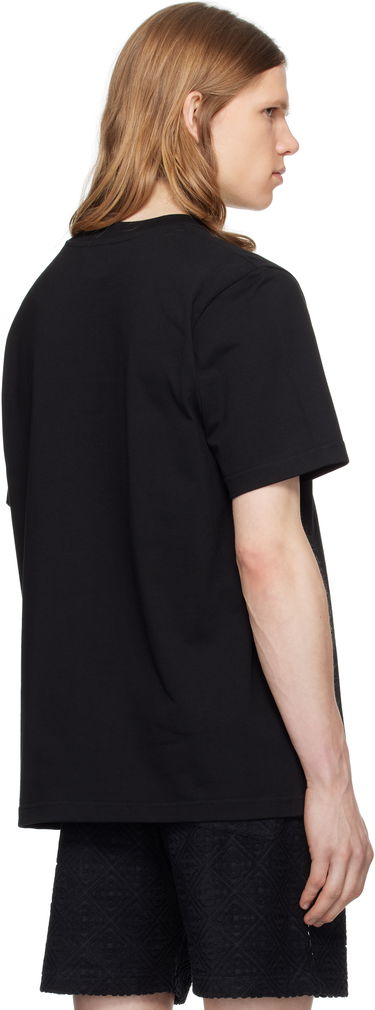 Majica kratkih rukava Casablanca Casablanca Mushroom Emblem T-Shirt Crna | MPF25-JTS-001-05, 2