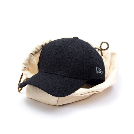 Kapa New Era New Era 9FORTY Shetland Moon Cloud Wool Adjustable Hat (56-59 cm) Crna | 60565072
