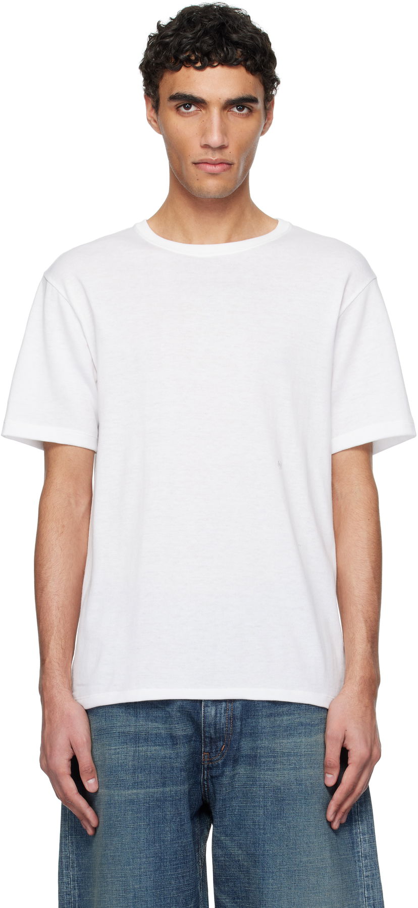 Majica kratkih rukava NANAMICA Nanamica Loopwheel COOLMAX Jersey T-Shirt Bijela | S25SI115U