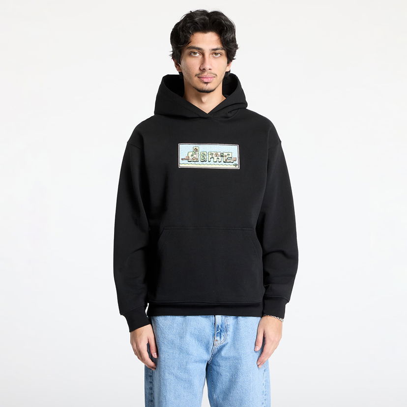 Dukserice Dime DIME World Hoodie Crna | DIMEHO2445BLK
