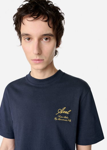 Majica kratkih rukava AXEL ARIGATO Studio Atelier Graphic T-Shirt Plava | A3008002, 7