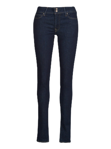 Jeans Levi's 711 DOUBLE BUTTON Tamnoplava | A6215-0001