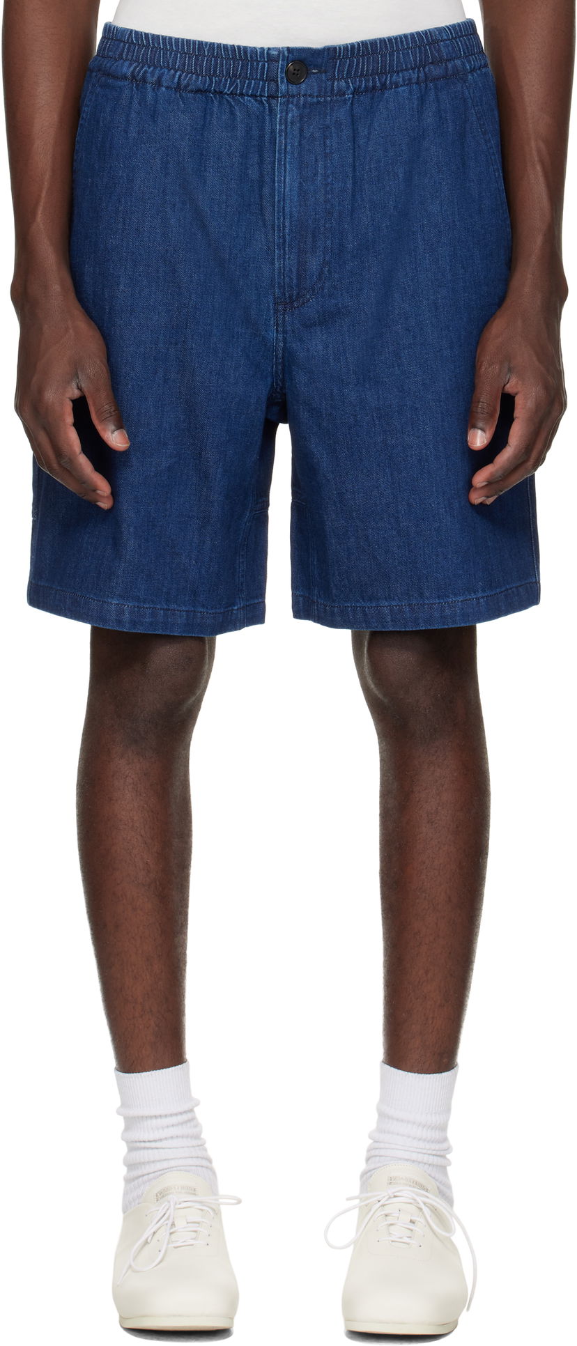 Kratke hlače A.P.C. A.P.C. Norris Denim Shorts Plava | COHAL-H10186