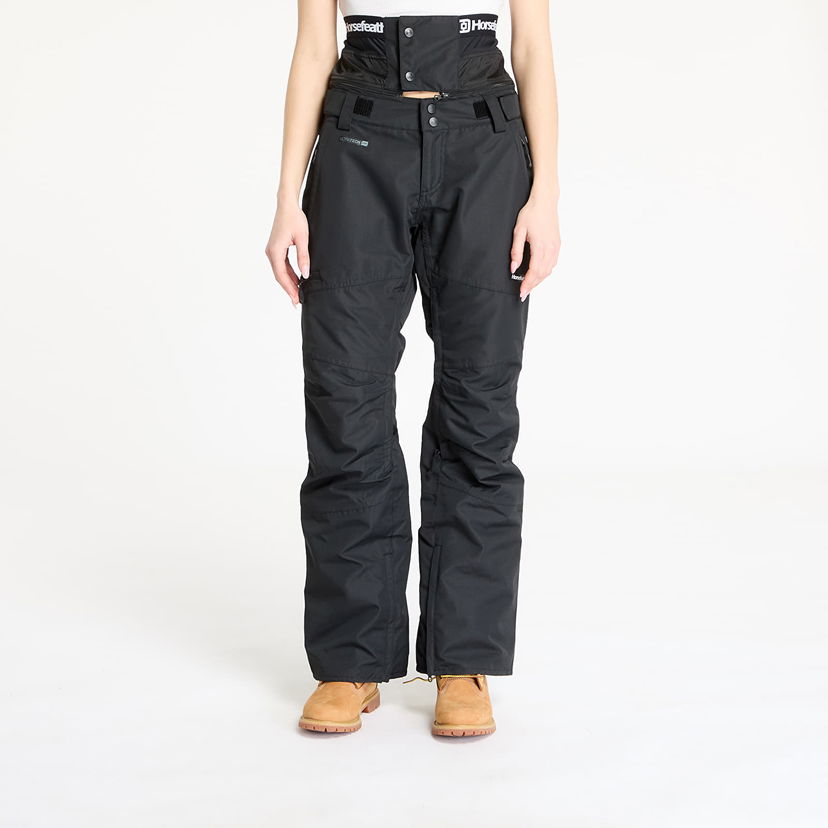 Hlače Horsefeathers Horsefeathers Lotte II Shell Pants Crna | OW225A