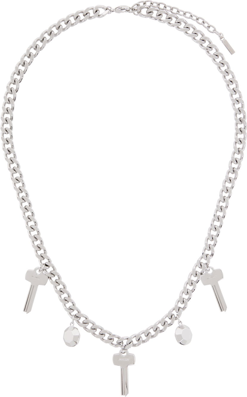 Ogrlica We11done Charm Chain Necklace Metalik | WD-AJ3-24-540-U-SV