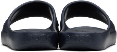 Tenisice i cipele BOSS Embossed Logo Pool Slides Tamnoplava | 50498207, 1