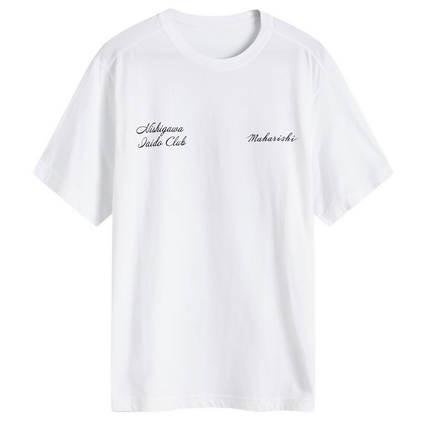 Majica kratkih rukava Maharishi Kamon Graphic Print T-Shirt Bijela | 1101-WHT