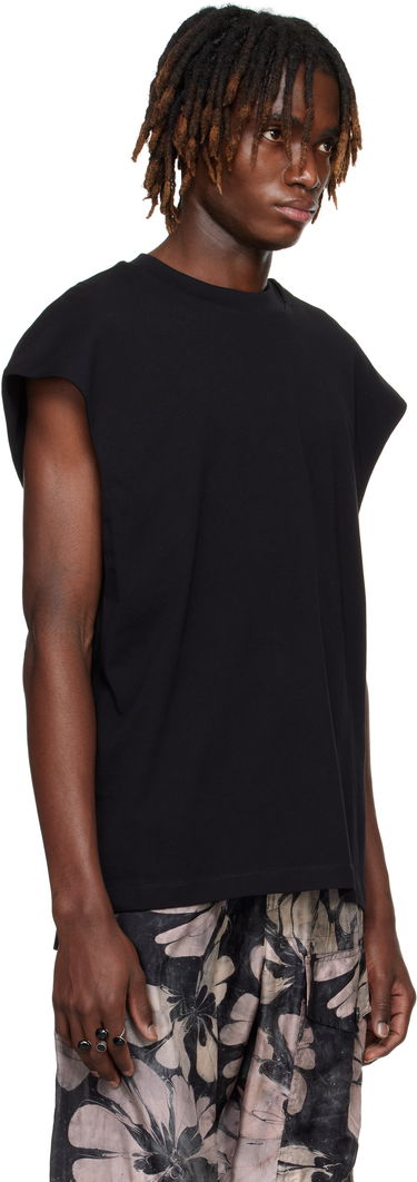 Majica bez rukava Dries Van Noten Dries Van Noten Sleeveless T-Shirt Crna | 251-021115-1603, 1