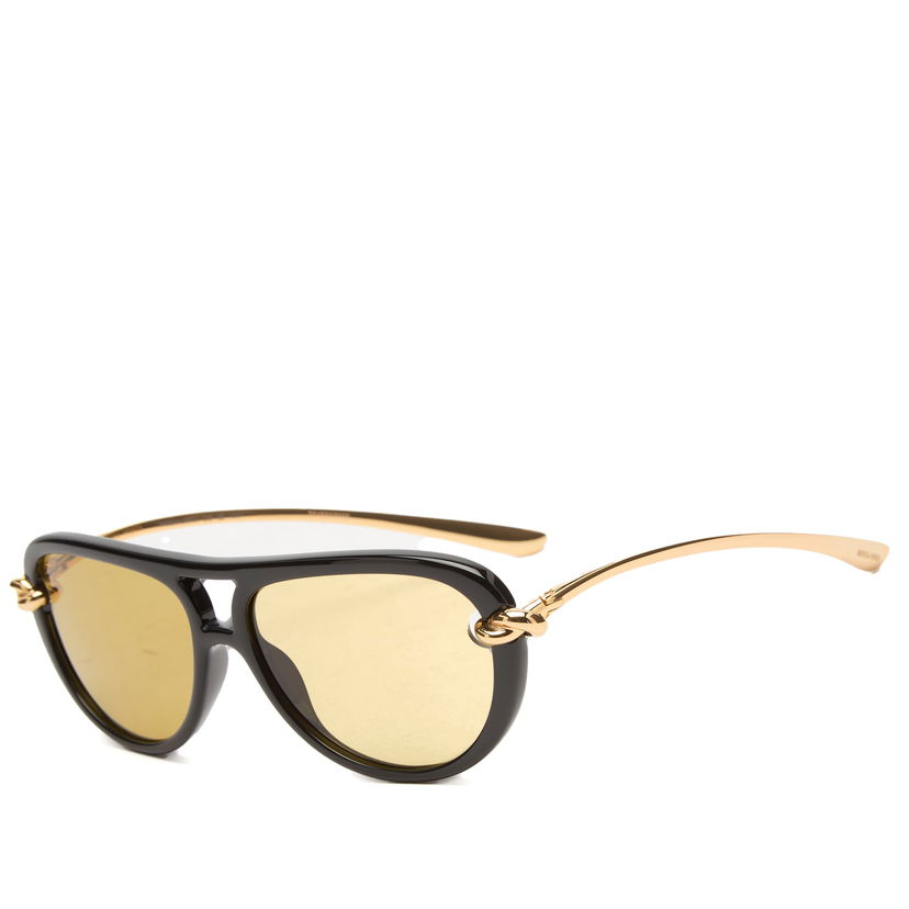 Sunčane naočale Bottega Veneta Eyewear BV1418S New Knot Crna | BV1418S-001