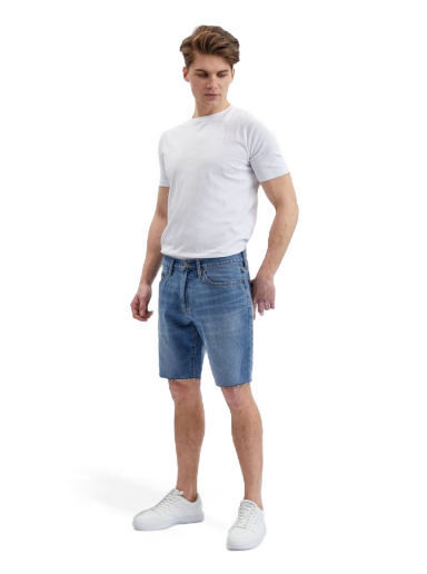 Kratke hlače GAP Straight Denim Short Plava | 602502-00