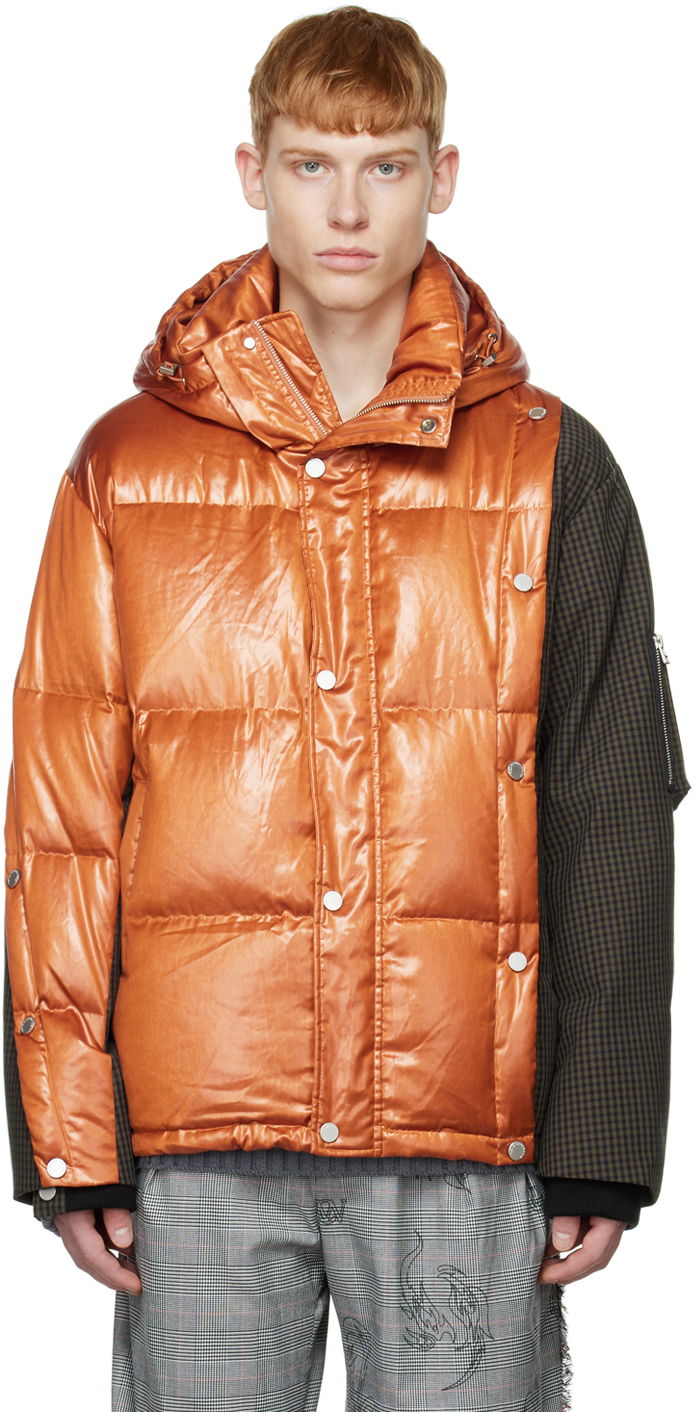 Pernata jakna Feng Chen Wang Feng Chen Wang Deconstructed Down Jacket Narančasta | FUF14JK13