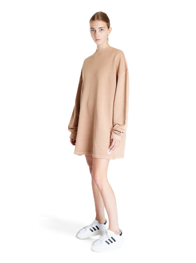 Haljina Reebok Classics Oversize  Crewneck Dress Bež | H11200
