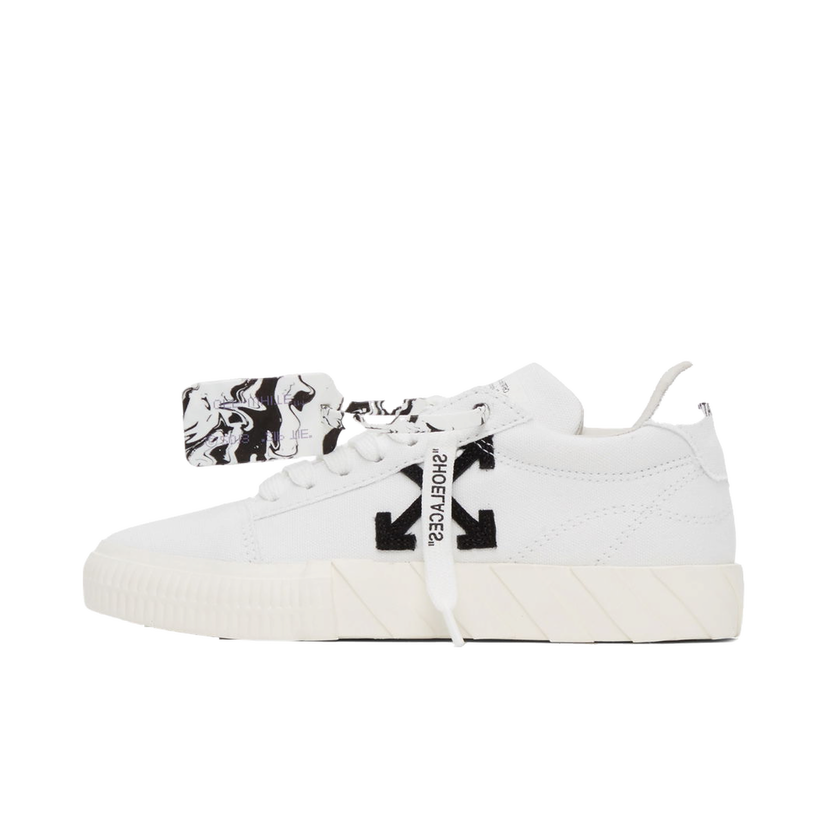 Tenisice i cipele Off-White Low Vulcanized Eco Canvas W Bijela | OWIA178F21FAB0020110