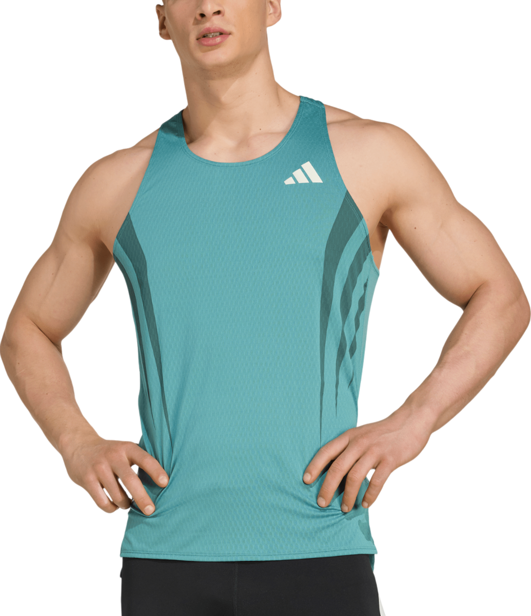 Majica bez rukava adidas Performance Adizero Archive Singlet Tirkiz | jv9307, 0