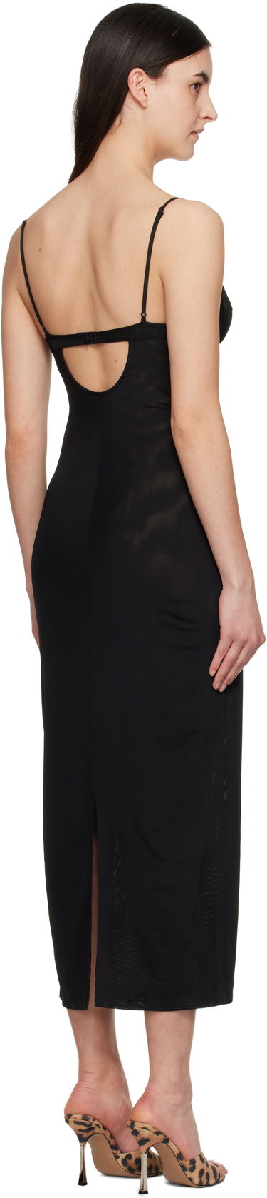 Haljina Miaou Miaou Florence Midi Slip Dress Crna | 5067PM1BLK, 2