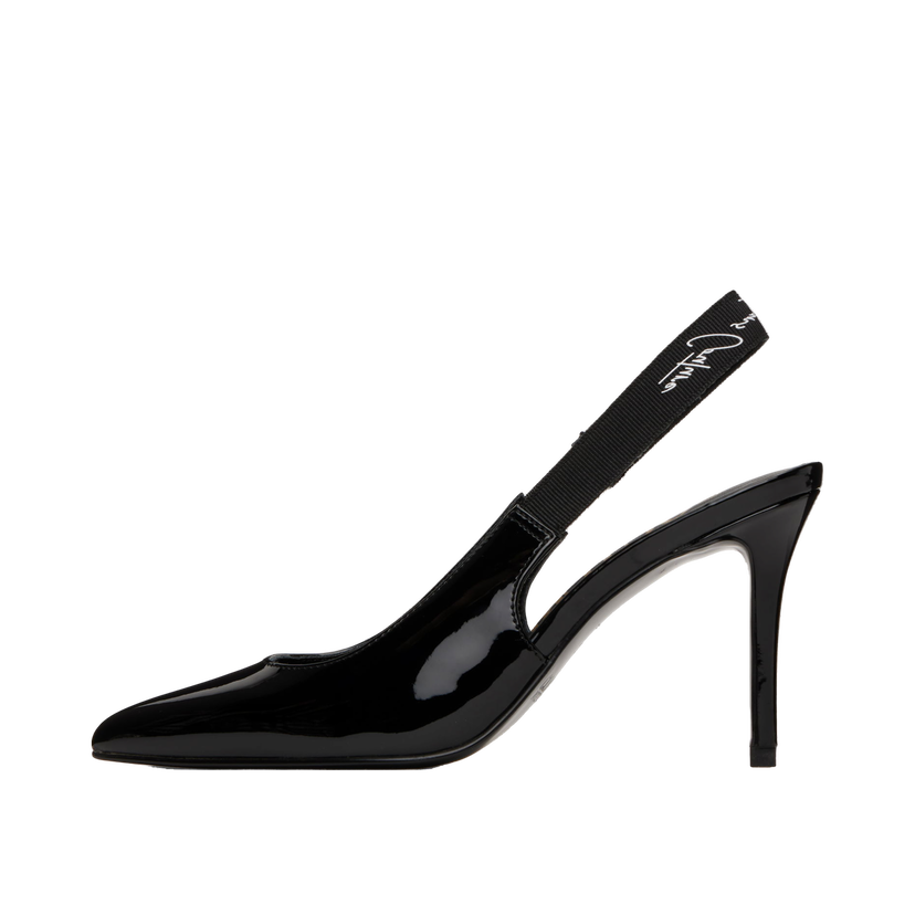 Tenisice i cipele Versace Slingback Mid Heel Pumps Crna | E77VA3S52_EZS859