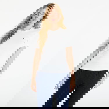 Majica kratkih rukava Tommy Hilfiger Tommy Hilfiger Slim Cody Short Sleeve T-Shirt Bijela | WW0WW40587 YBL, 0