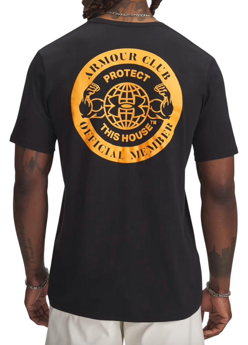 Majica kratkih rukava Under Armour Under Armour Armour Club Short Sleeve T-Shirt Crna | 6005612-001, 1