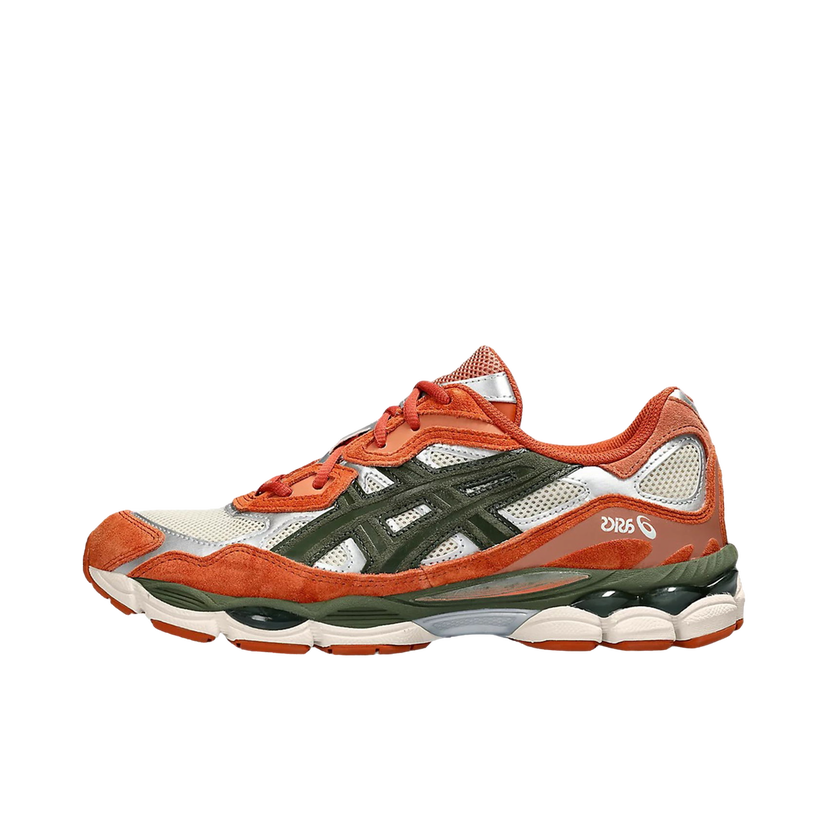 Tenisice i cipele Asics Gel-NYC Oatmeal Forest Green Orange Narančasta | 1201A789-251