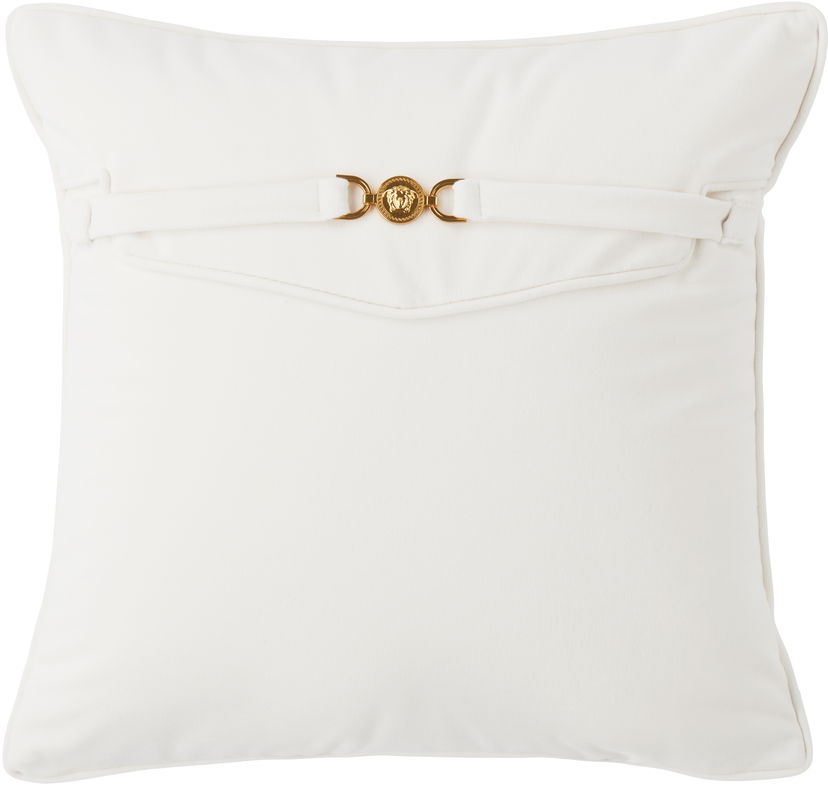 Home decor Versace Versace Medusa '95 Decorative Pillow, 45 cm Bijela | ZCU454510_1A11960