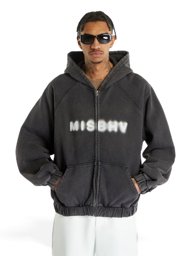 Dukserice MISBHV Community Zipped Hoodie Siva | 230M223