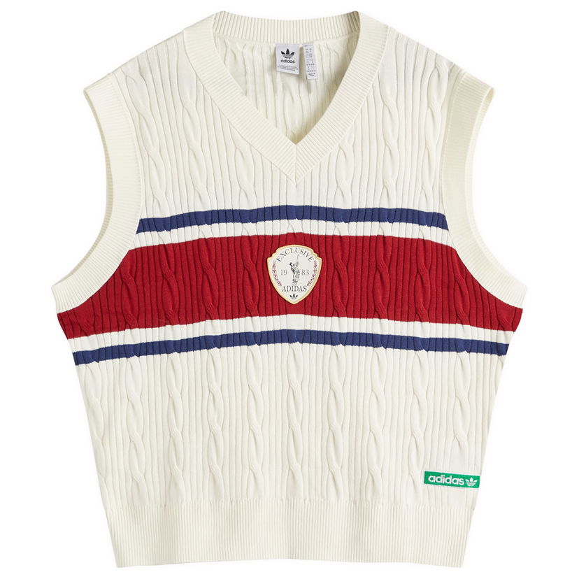 Džemper adidas Originals Originals Retro Sports Vest Bijela | KA4393