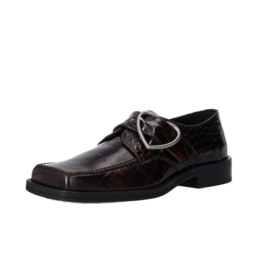 Tenisice i cipele Martine Rose Square Toe Buckle Loafer Smeđa | 1055LE01710W