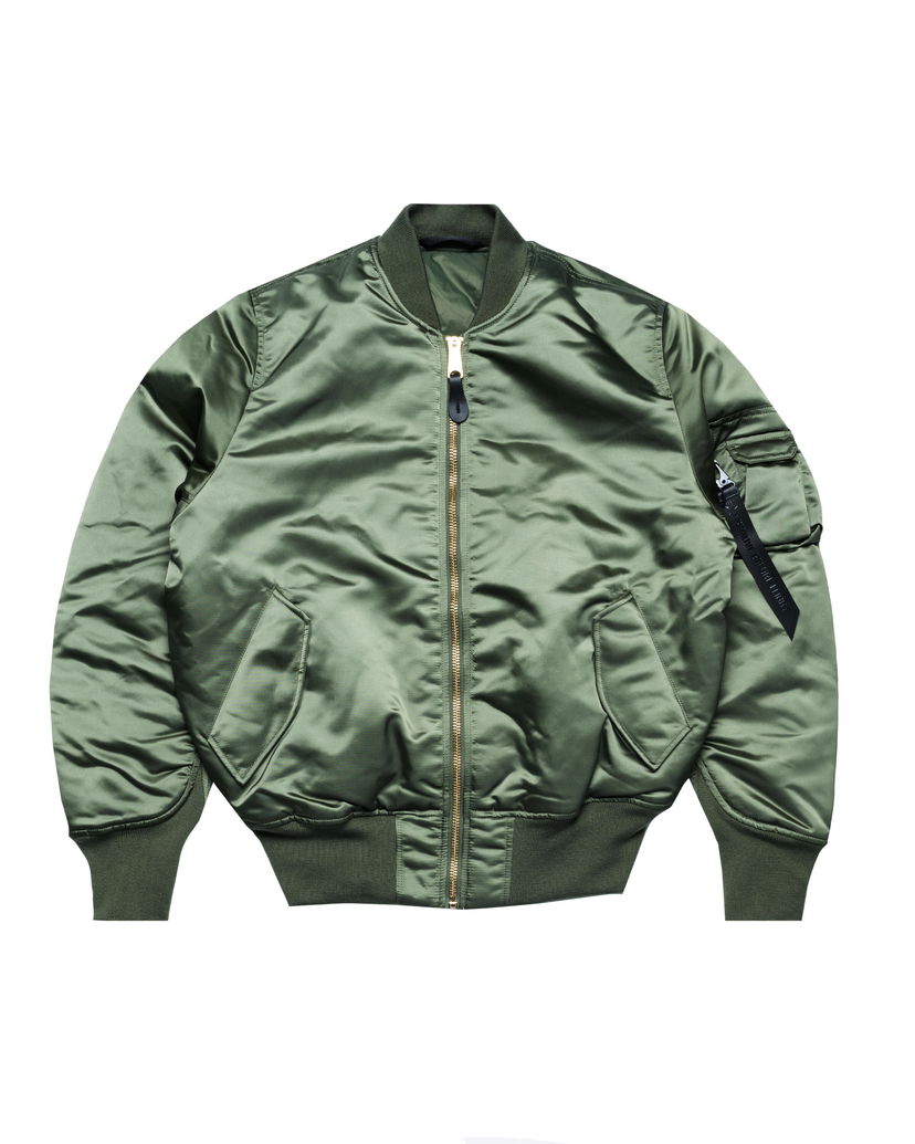 Bomber jakna Alpha Industries MA-1 Flight Bomber Jacket Zelena | 756111-01