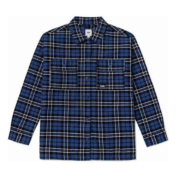 Košulja Vans Contrasting Colors Plaid Shirt Plava | VN0A7TNT2T9, 0