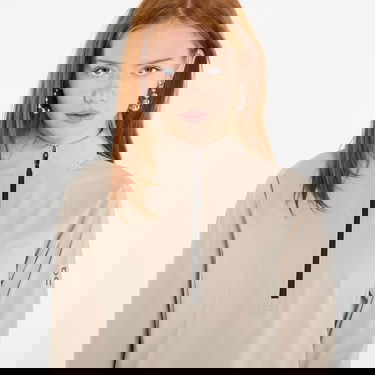 Vjetrovka On Running Long Sleeve Quarter-Zip Jacket with Thumbholes Trail Breaker Bež | 1WE30150603, 4