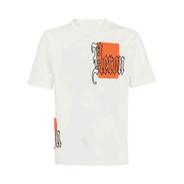 Majica kratkih rukava HERON PRESTON Gothic Color Blocks Tee Bijela | HMAA032F22JER0030122, 0