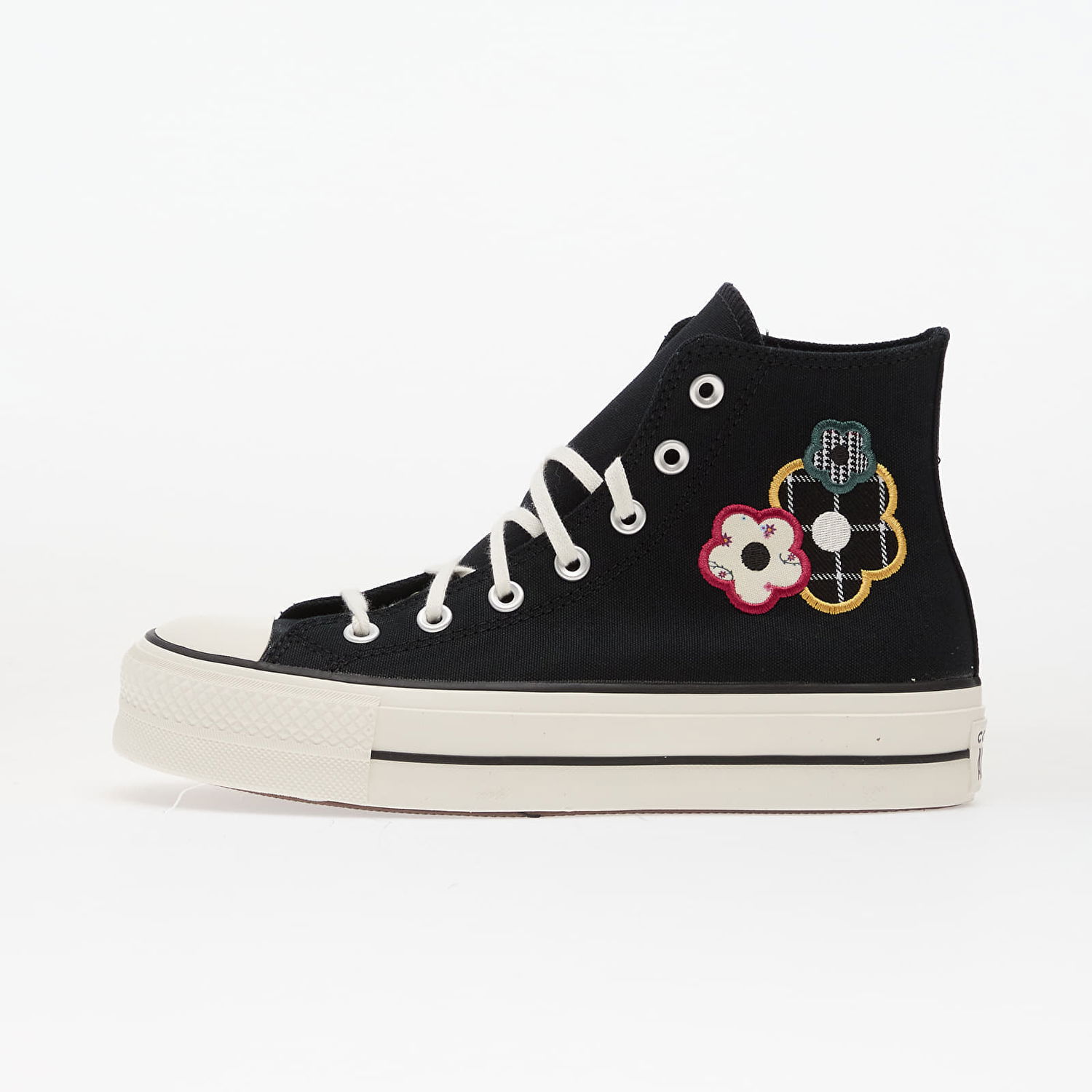 Tenisice i cipele Converse Chuck Taylor All Star Lift Platform Floral Patchwork Hi Crna | A15534C, 0