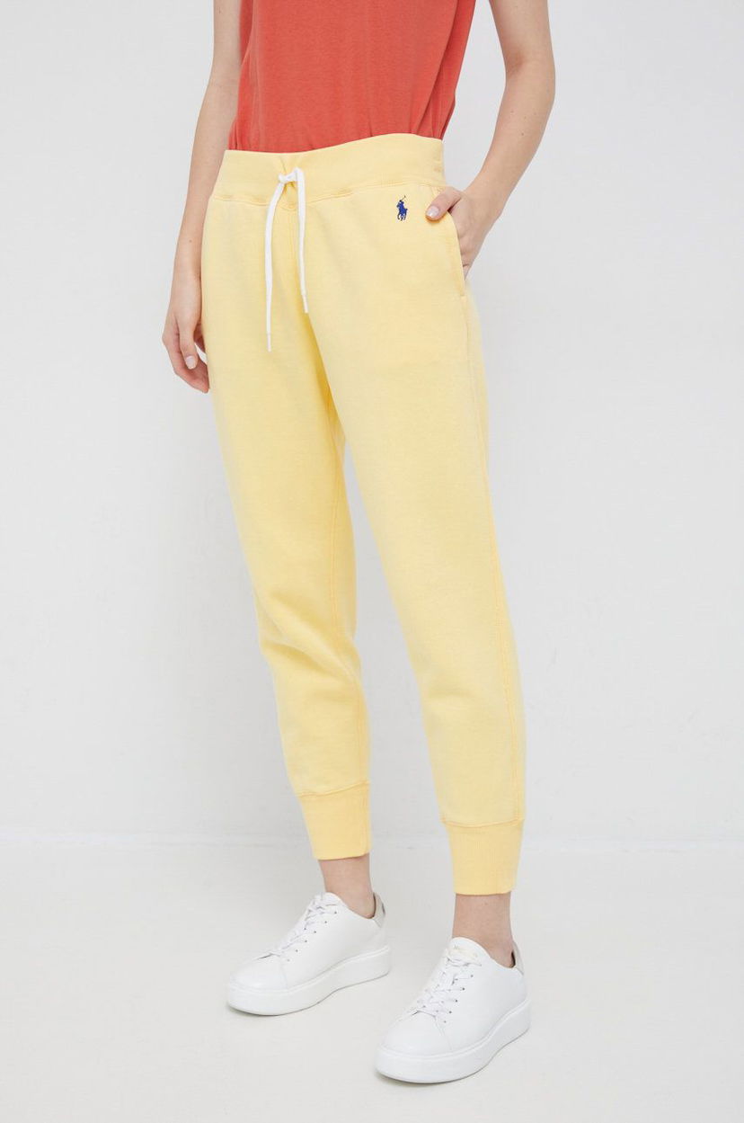 Trenirka Polo by Ralph Lauren Polo Ralph Lauren Fleece Joggers Žuta | 211794397025