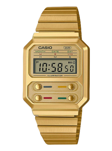 Satovi CASIO A 100WEG-9AEF Metalik | 076152