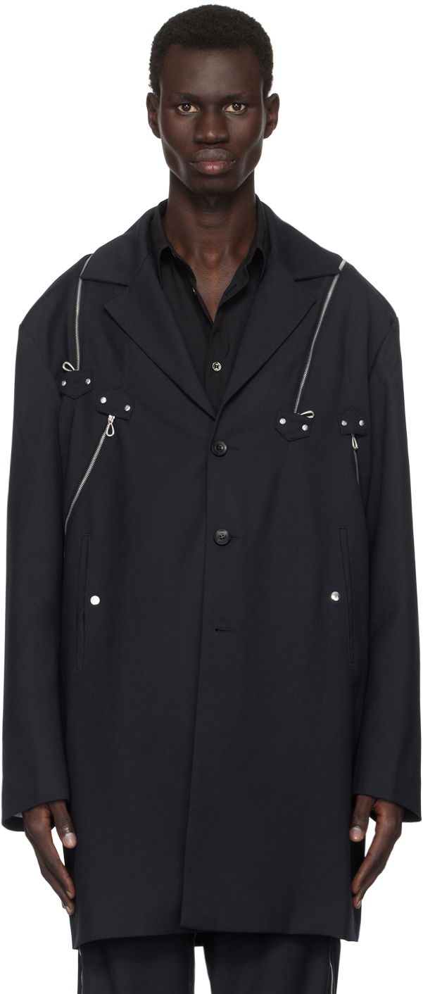Jakna KIKO KOSTADINOV Kiko Kostadinov Knox Multi Zip Blazer Crna | KKAW24J03-44