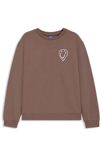 Džemper BOSS Happy HUGO Sweatshirt Smeđa | 50545052, 0