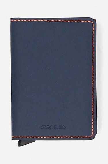 Novčanik Secrid Slimwallet Matte Wallet Plava | SM.Nightblue.Orange, 0