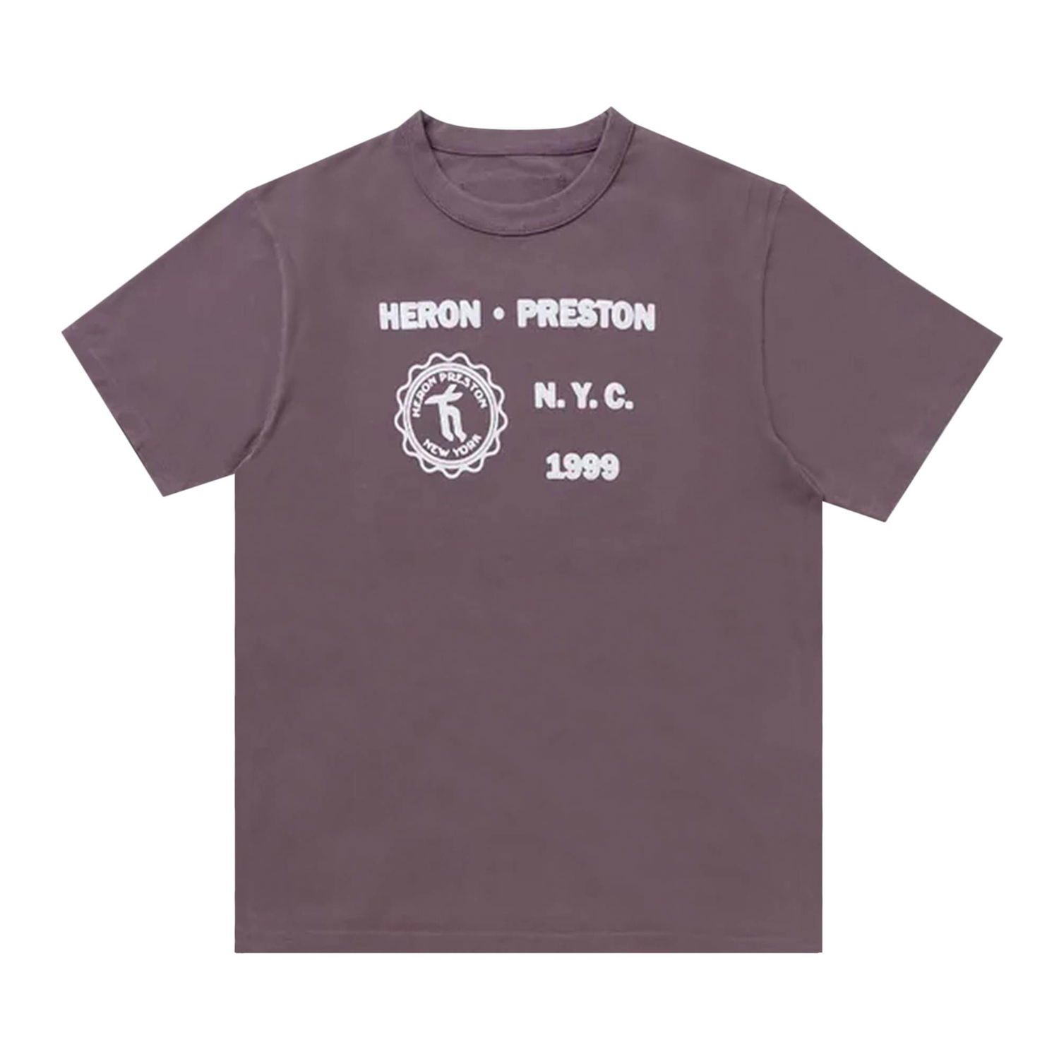 Majica kratkih rukava HERON PRESTON Medieval Heron Tee Siva | HMAA032F22JER0060901, 1