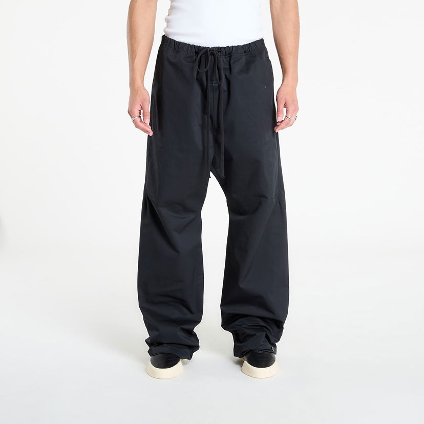 Hlače Fear of God Fear of God Essentials Poly Twill Work Pants Crna | 130SP258190F-861