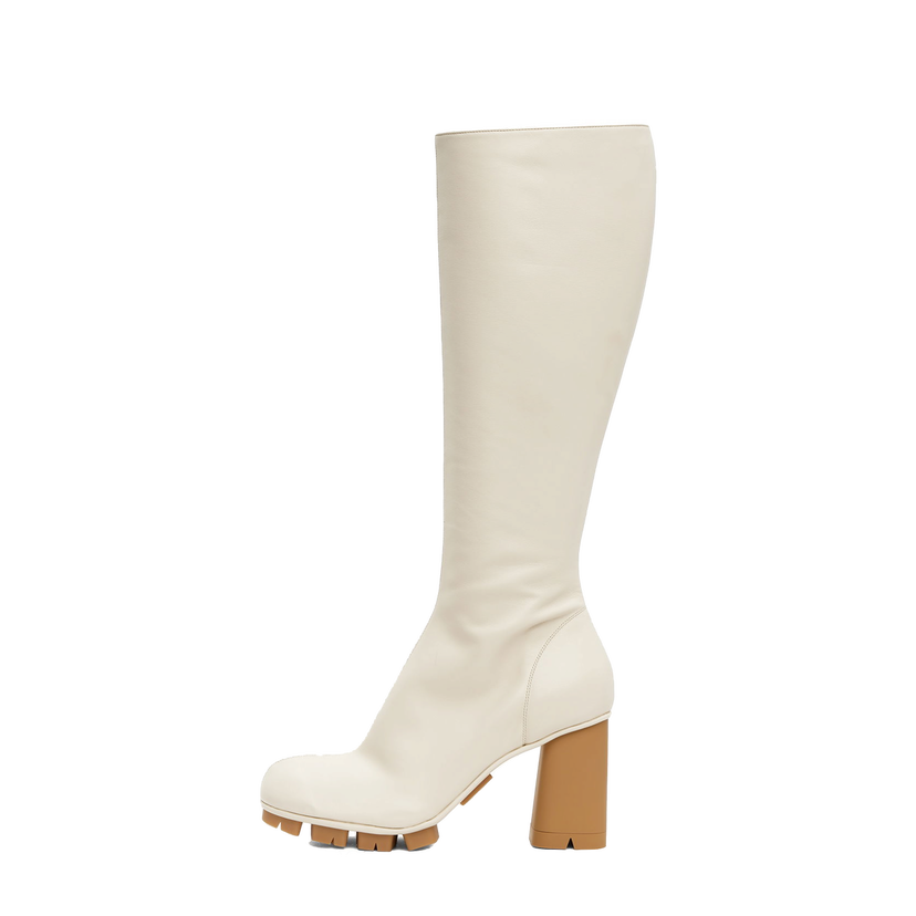 Tenisice i cipele Bottega Veneta Shore Boots Bijela | 796508 V4PS0