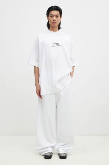 Majica kratkih rukava VETEMENTS 'All You Need' Oversized T-Shirt Bijela | UA66TR690W, 4