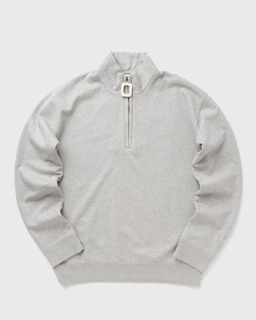 Džemper JW Anderson JW Anderson Half-Zip Sweatshirt Siva | JW0225-PG1632-905